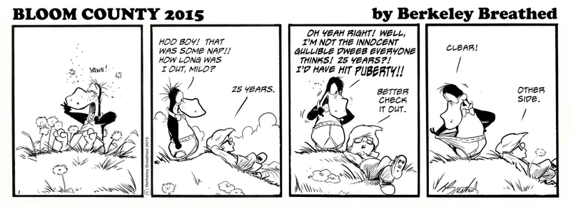 Illustration for article titled UPDATE: Berkeley Breathed brings back Bloom County